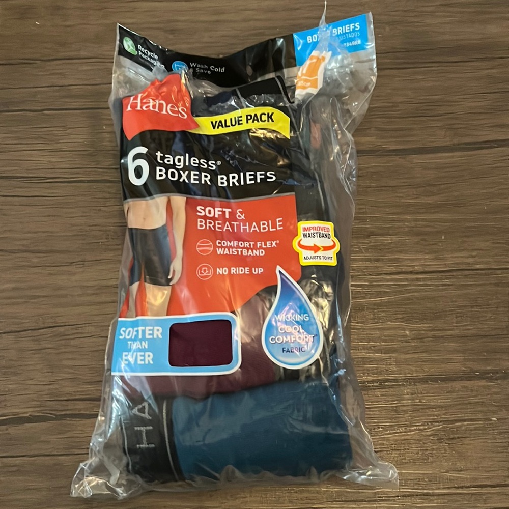 Pack of 5 tagless boxer briefs